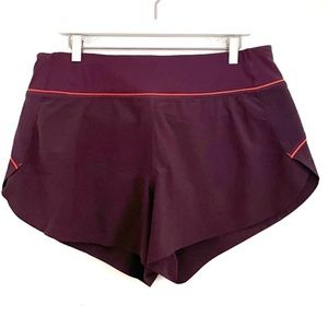 Never worn Athleta Run With It 3.5” Shorts Maroon S